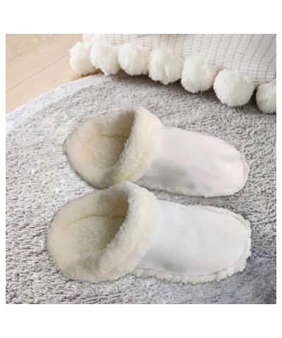 Liner Plush Slippers Cover, Winter Warm Shoe Cover, Slippers Liner, Soft Slippers Plush Liner, white, 19cm $6.00 Slippers