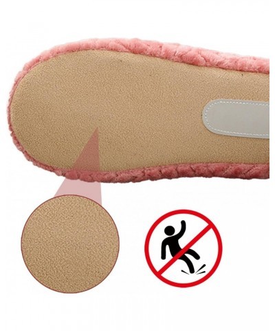 Unisex Slippers Soft Plush Cozy Close Toe Indoor Outdoor House Shoes Warm Comfy Slip On Housewear Gifts Fuzzy Slippers(Coffee...