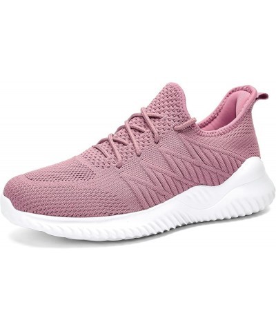 Womens Walking Tennis Shoes Fashion Slip on Comfortable Lightweight Memory Foam Athletic Casual Sneakers for Running Gym Work...