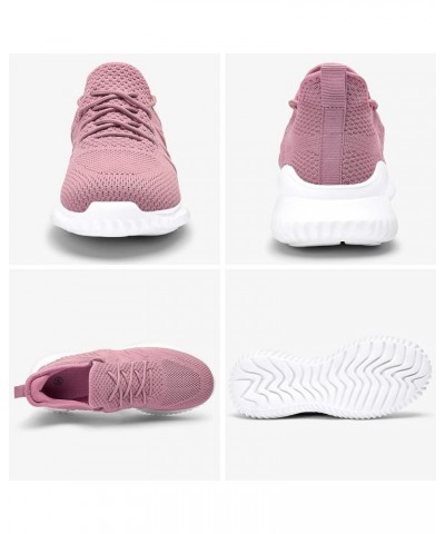 Womens Walking Tennis Shoes Fashion Slip on Comfortable Lightweight Memory Foam Athletic Casual Sneakers for Running Gym Work...