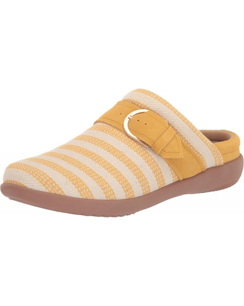 Women's Aria Clog Yellow $17.44 Loafers & Slip-Ons