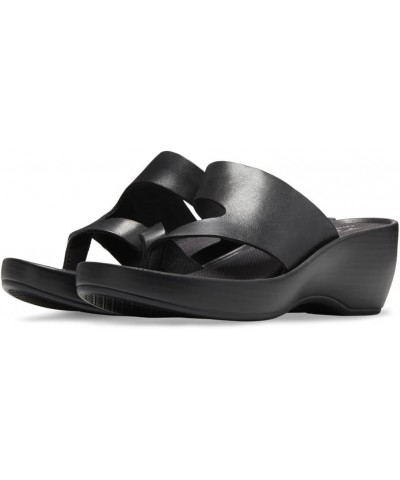 Women's Laurel Wedge Sandal Black $27.30 Sandals