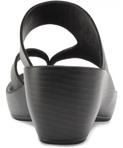 Women's Laurel Wedge Sandal Black $27.30 Sandals