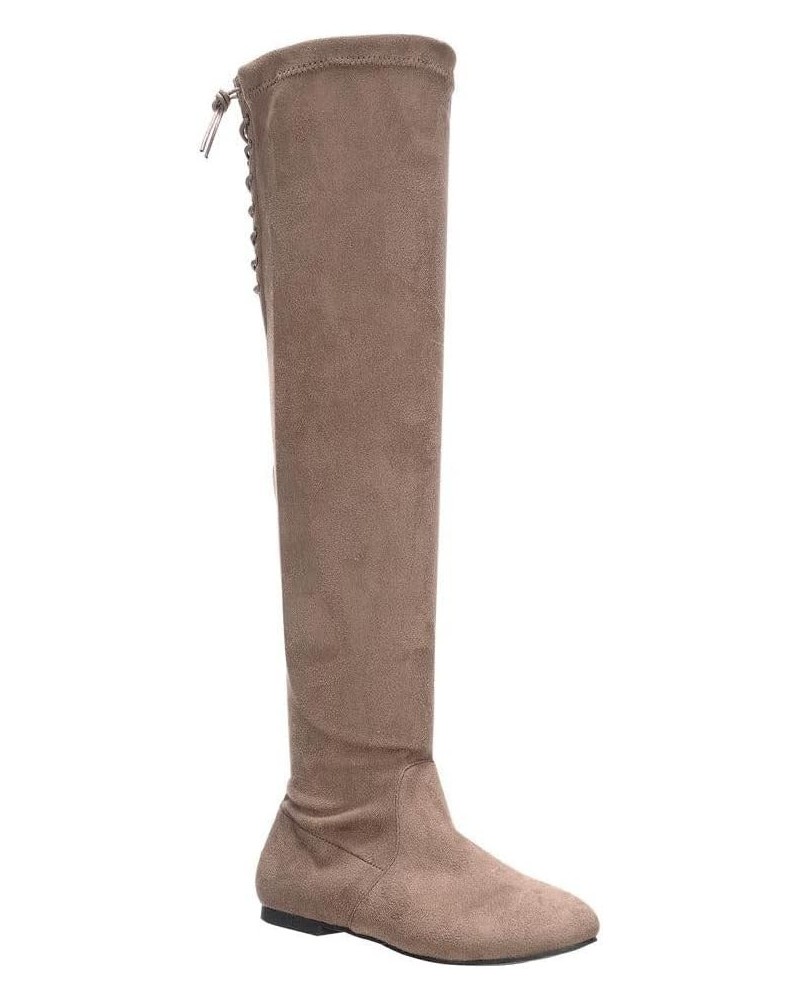 Women's Vickie Hi Taupe-40 $22.48 Boots