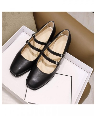 Women Pumps Marry Jane Shoes with Buckle $30.81 Pumps