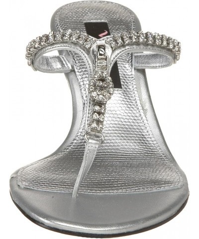 Women's Wynter Sandal Silver $30.77 Sandals