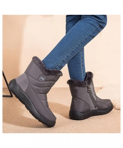 Winter Ankle Boots for Women Waterproof Snow Size 11 Womens Winter Boots Wide Feet Winter Ankle Booties for Women Women Winte...