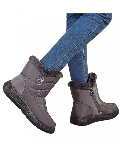 Winter Ankle Boots for Women Waterproof Snow Size 11 Womens Winter Boots Wide Feet Winter Ankle Booties for Women Women Winte...