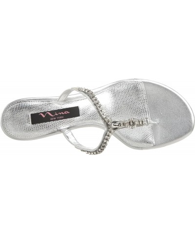 Women's Wynter Sandal Silver $30.77 Sandals