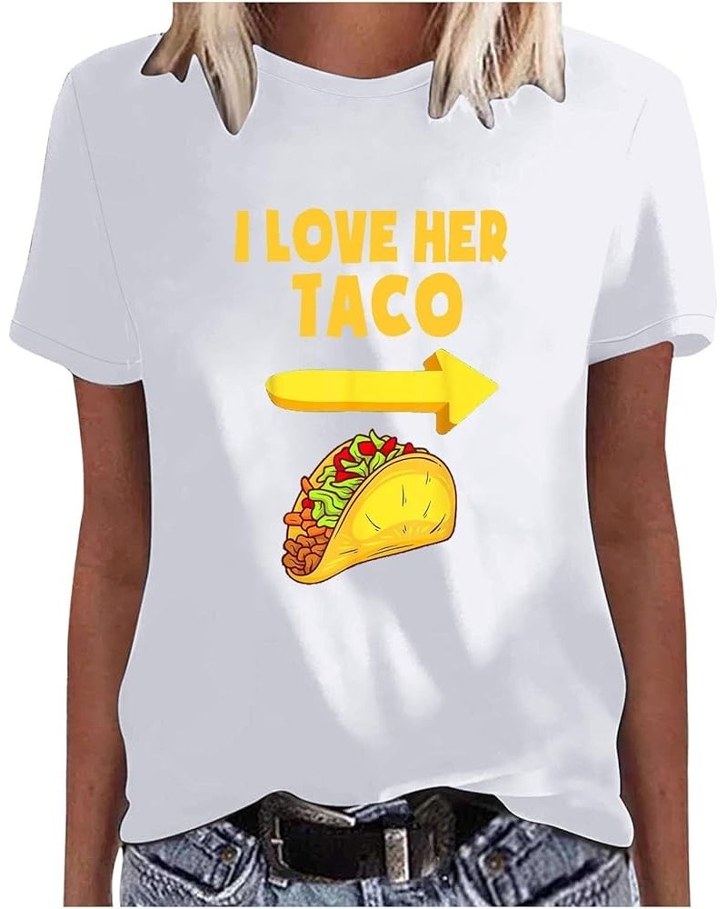 Womens Mexico USA May 5 Colorful Printed Party T Shirt Shirts Women Casual White $11.33 Sandals