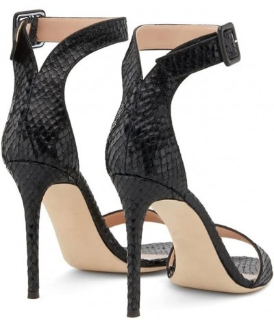 High Heels Black Sexy Simple Open Toe Sandals Fashion Women's Shoes-Black||38 41 Black $37.50 Sandals