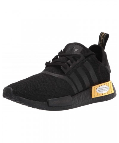 Women's NMD_R1 Sneaker, Black/Black/Gold Metallic, 7 $32.08 Fashion Sneakers