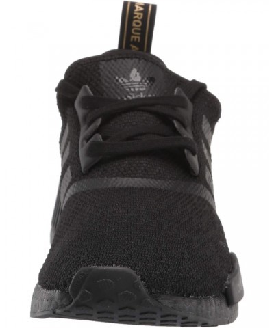 Women's NMD_R1 Sneaker, Black/Black/Gold Metallic, 7 $32.08 Fashion Sneakers