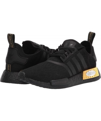 Women's NMD_R1 Sneaker, Black/Black/Gold Metallic, 7 $32.08 Fashion Sneakers