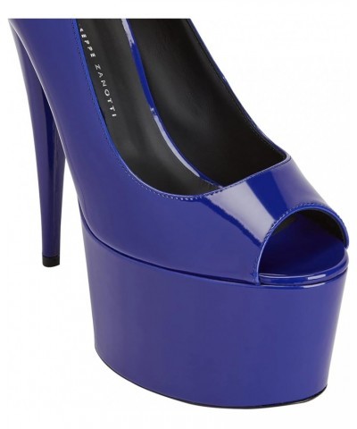 Giuseppe Zanotti, Gz Aida Sandals Fabric 8.5 Blue $211.38 Sandals