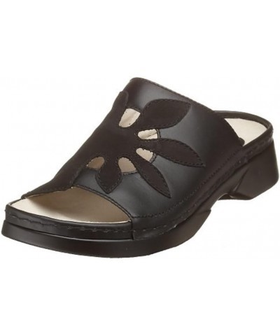 Womens Sunburst Walker Slide Black Nubuck/Black $24.30 Sandals