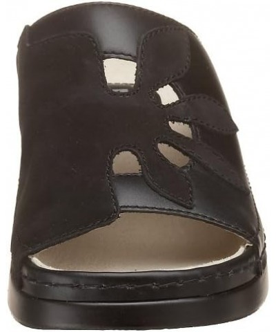 Womens Sunburst Walker Slide Black Nubuck/Black $24.30 Sandals