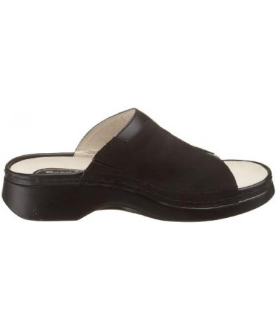 Womens Sunburst Walker Slide Black Nubuck/Black $24.30 Sandals