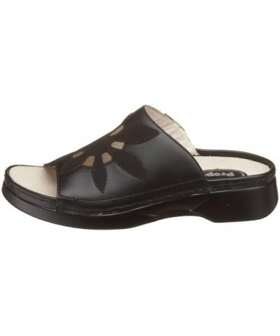 Womens Sunburst Walker Slide Black Nubuck/Black $24.30 Sandals