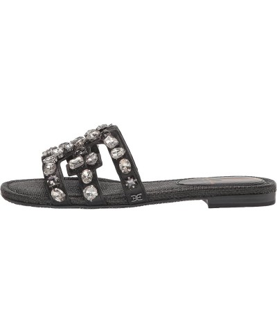 Womens Bay Radiant Slide Sandal Black Jewel Woven $39.79 Sandals