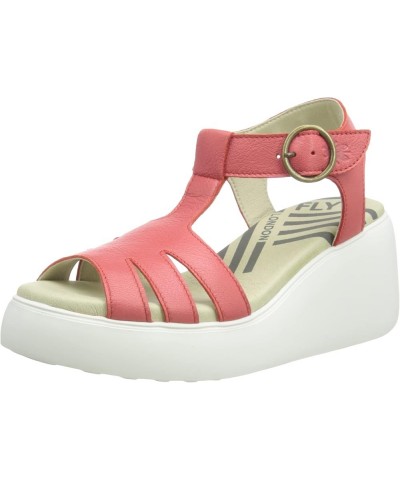 Women's Ankle-Strap Sandal Raspberry $53.28 Sandals