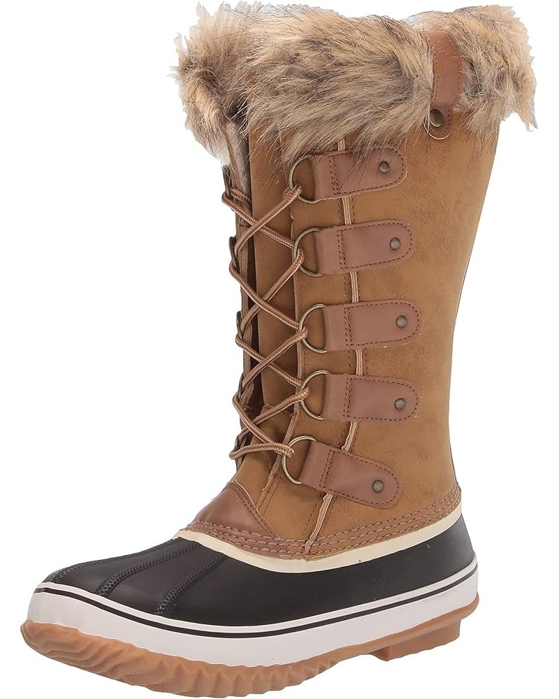 JBU Women's Ella Waterproof Winter Boot Tan $28.60 Boots