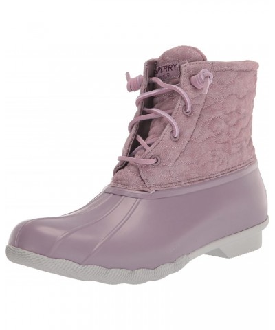 Women's Rain Boot, Lavender Quilt, 8 $31.50 Outdoor Shoes