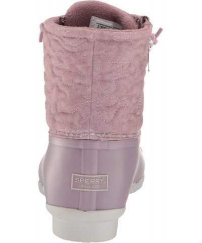 Women's Rain Boot, Lavender Quilt, 8 $31.50 Outdoor Shoes