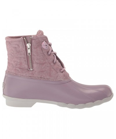 Women's Rain Boot, Lavender Quilt, 8 $31.50 Outdoor Shoes