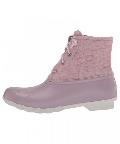 Women's Rain Boot, Lavender Quilt, 8 $31.50 Outdoor Shoes