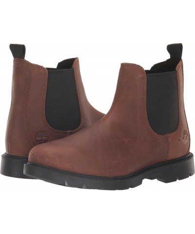 Womens Linden Woods Chelsea Medium Brown Full-grain $46.18 Boots