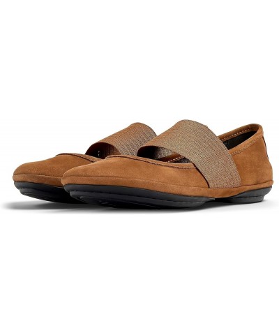 Women's Mary Jane Camel Brown $80.33 Flats