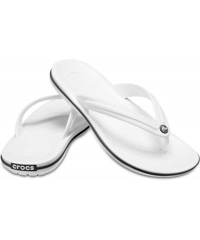 Unisex Crocband Flip Flop Sandal White $15.47 Sandals