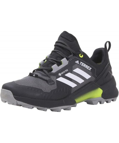 Men's Terrex Swift Sneaker Core Black/Grey One/Solar Yellow $46.46 Athletic Shoes