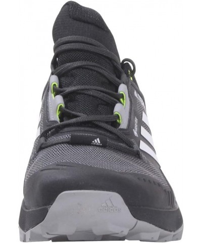 Men's Terrex Swift Sneaker Core Black/Grey One/Solar Yellow $46.46 Athletic Shoes