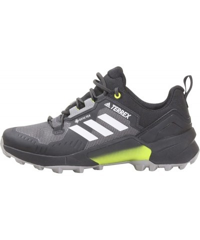 Men's Terrex Swift Sneaker Core Black/Grey One/Solar Yellow $46.46 Athletic Shoes