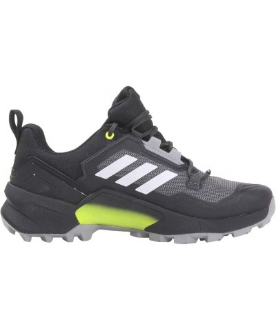 Men's Terrex Swift Sneaker Core Black/Grey One/Solar Yellow $46.46 Athletic Shoes