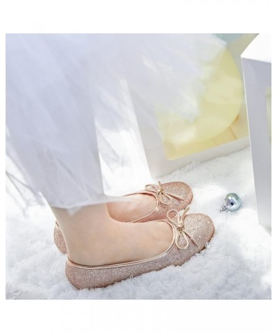 Women's Casual D'Orsay Nude Pointed Ballet Comfort Slip On Sandals Flats Shoes Big-g03-rose $15.38 Flats