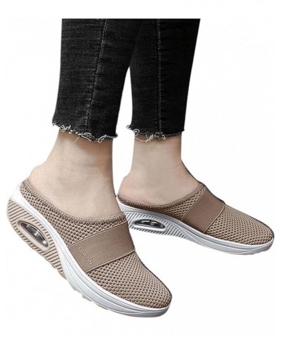 Sneakers for Women Platform Casual Platform Sneakers Fashion Comfy Classic Casual Soft Breathable Non-Slip Tennis Shoes Z2-kh...