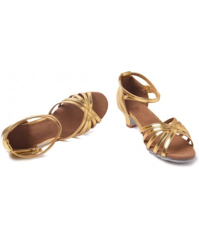 Women's Standard Latin/Chacha/Salsa Dance Shoes Ballroom Model-301 Gold $18.89 Athletic Shoes