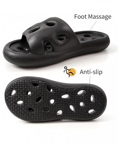 Shower Shoes Women Men Quick Drying Non-Slip Bathroom Sandals shower Slippers for college dorm with Drain Holes Beach Sandals...