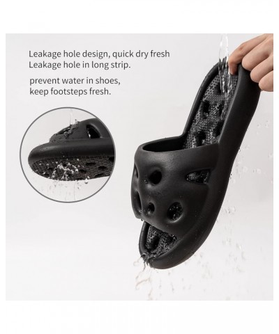 Shower Shoes Women Men Quick Drying Non-Slip Bathroom Sandals shower Slippers for college dorm with Drain Holes Beach Sandals...