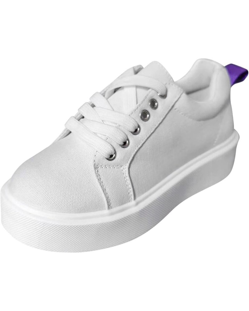 women tennis shoes Fashion Women's Casual Shoes Breathable Slip-on Flats Outdoor Leisure Sneakers Z-09 White $21.35 Athletic ...