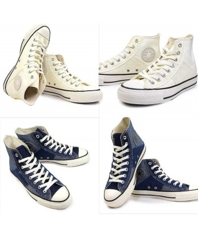 Converse All Star DENIMPATCHWORK HI WHITE Sneakers Navy $80.30 Fashion Sneakers