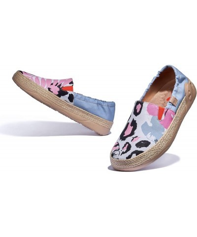 Women's Espadrilles Slip On Lightweight Walking Casual Loafers Comfortable Art Painted Travel Shoes Marbella Series Marbella ...