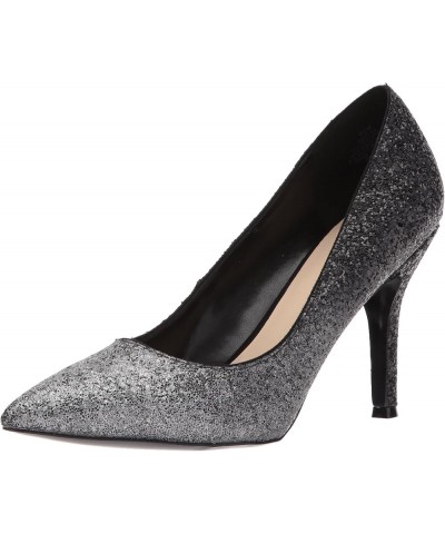 Womens Flax Pointed Toe Dress Pump Silver Black/Black Ombre $35.20 Pumps