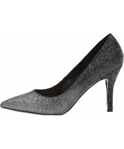 Womens Flax Pointed Toe Dress Pump Silver Black/Black Ombre $35.20 Pumps