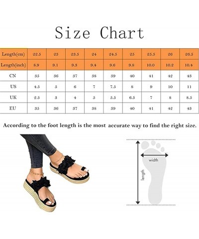 Sandals for Women Summer Bunion Correction Sandals ​Flip Flops with Arch Support Casual Wedge PU Leather Summer Open Toe Sand...