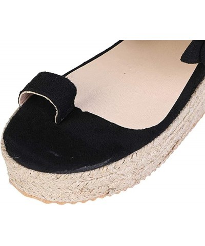 Sandals for Women Summer Bunion Correction Sandals ​Flip Flops with Arch Support Casual Wedge PU Leather Summer Open Toe Sand...