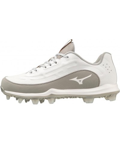 Women's Finch Elite 6 Low TPU Softball Cleat White-grey $35.54 Athletic Shoes